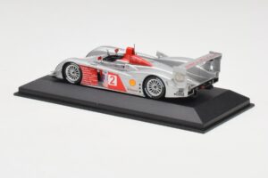 Audi R10 TDI #2 R. Capello / A. McNish Minichamps 1:43 AUDI002 Kov – obrázok 3 z 4