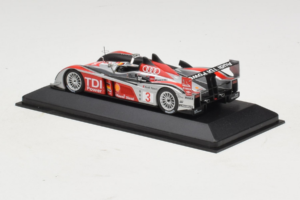 Audi R10 TDI LMP1 #3 L. Luhr / A. Premat 2008 Minichamps 1:43 400089803 Kov – obrázok 3 z 4