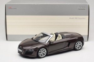 Audi R8 5.2 Spyder Teak Brown Kyosho 1:18 5010918525 Kov – obrázok 8 z 8