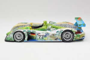 Audi R8 LMP Crocodile 2001 Maisto 1:18 35899 Kov – obrázok 3 z 6