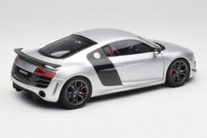 Audi R8 GT Type 42 Ice Strieborný Metallic Kyosho 1:18 09218IS Kov – obrázok 3 z 8