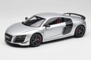 Audi R8 GT Type 42 Ice Strieborný Metallic Kyosho 1:18 09218IS Kov