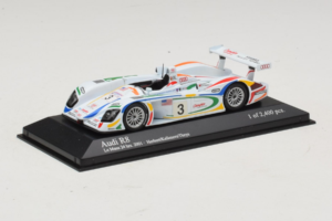 Audi R8 LMP #3 J. Herbert / R. Kelleners 24 Hours of Le Mans 2001 Minichamps 1:43 400010903 Kov – obrázok 2 z 5