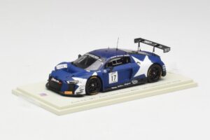 Audi R8 LMS GT3 #17 WRT M. Leonard / D. van der Linde / A. Riberas California 8 Hours 2018 Spark 1:43 US084 Živica – obrázok 2 z 4