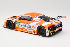 Audi R8 LMS #24 kfzteile24 L. Vanthoor / C. Stoll ADAC GT Masters 2016 Minichamps 1:18 155161124 Kov – obrázok 5 z 6