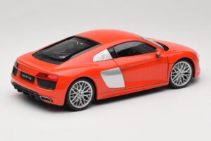 Audi R8 V10 Červený Welly 1:18 18052W Kov – obrázok 3 z 8