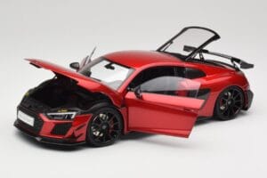 Audi R8 4S V10 Performance Červený Kengfai 1:18 VAKF-0356 Kov – obrázok 2 z 8