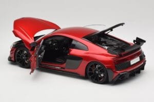 Audi R8 4S V10 Performance Červený Kengfai 1:18 VAKF-0356 Kov – obrázok 5 z 8