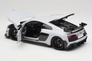 Audi R8 4S V10 Performance Biely Kengfai 1:18 VAKF-0357 Kov – obrázok 5 z 8