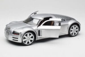 Audi Rosemeyer Strieborný Maisto 1:18 20000001438 Kov – obrázok 2 z 8