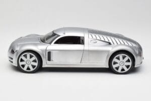 Audi Rosemeyer Strieborný Maisto 1:18 20000001438 Kov – obrázok 4 z 8