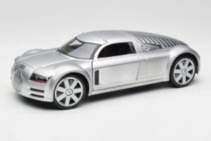 Audi Rosemeyer Strieborný Maisto 1:18 20000001438 Kov