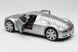 Audi Rosemeyer Strieborný Maisto 1:18 20000001438 Kov – obrázok 5 z 8