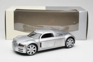 Audi Rosemeyer Strieborný Maisto 1:18 20000001438 Kov – obrázok 8 z 8