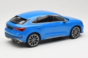 Audi RS Q3 F3 Sportback Modrý Minichamps 1:18 155018101 Kov – obrázok 2 z 6