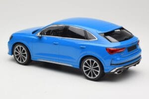 Audi RS Q3 F3 Sportback Modrý Minichamps 1:18 155018101 Kov – obrázok 5 z 6