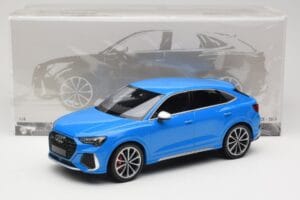 Audi RS Q3 F3 Sportback Modrý Minichamps 1:18 155018101 Kov – obrázok 6 z 6