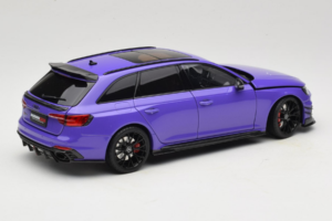 Audi RS4 B9 Avant Darwin Pro Fialový Kilo Works 1:18 KLW002301 Kov – obrázok 3 z 8
