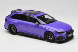 Audi RS4 B9 Avant Darwin Pro Fialový Kilo Works 1:18 KLW002301 Kov – obrázok 6 z 8