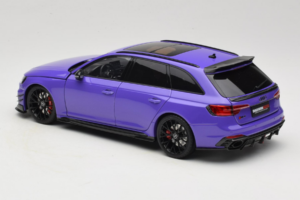 Audi RS4 B9 Avant Darwin Pro Fialový Kilo Works 1:18 KLW002301 Kov – obrázok 7 z 8
