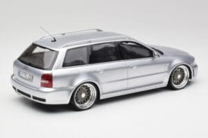 Audi RS4 B5 Avant Strieborný Custom Wheels Otto 1:18 OT521 Živica – obrázok 2 z 6