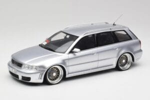 Audi RS4 B5 Avant Strieborný Custom Wheels Otto 1:18 OT521 Živica