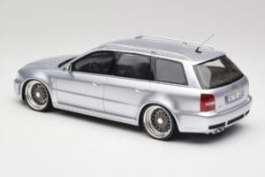 Audi RS4 B5 Avant Strieborný Custom Wheels Otto 1:18 OT521 Živica – obrázok 5 z 6