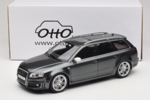 Audi RS4 B7 Šedý Otto 1:18 OT721 Živica – obrázok 6 z 6