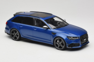 Audi RS6 C7 ABT Performance Avant Modrý Exclusive Edition GT Spirit 1:18 AUDI011 Živica – obrázok 4 z 6