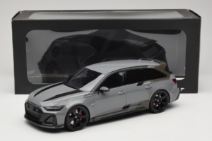 Audi RS6 C8 Avant GT Nardo Grey GT Spirit 1:18 GT965 Živica – obrázok 6 z 6