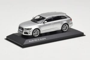 Audi RS6 C7 Avant Prisma Silver Minichamps 1:43 5011216213 Kov – obrázok 2 z 4