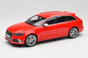 Audi RS6 C7 Avant Červený Minichamps 1:18 110012011 Kov