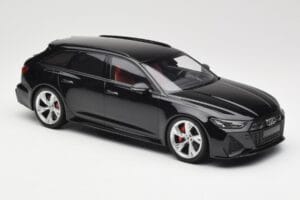Audi RS6 C8 Avant Black Metallic Minichamps 1:18 155018014 Kov – obrázok 4 z 6