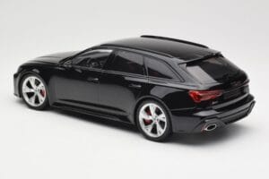 Audi RS6 C8 Avant Black Metallic Minichamps 1:18 155018014 Kov – obrázok 5 z 6