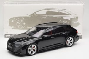Audi RS6 C8 Avant Black Metallic Minichamps 1:18 155018014 Kov – obrázok 6 z 6