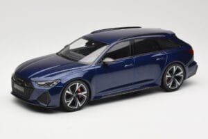 Audi RS6 C8 Avant Blue Metallic Minichamps 1:18 155018011 Kov