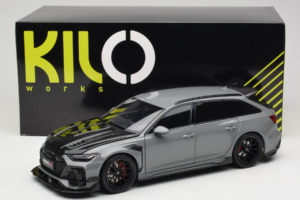 Audi RS6 C8 Avant Darwin Pro Fialový Kilo Works 1:18 KLW002202 Kov – obrázok 8 z 8