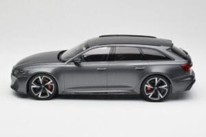 Audi RS6 C8 Avant Matt Grey Minichamps 1:18 155018015 Kov – obrázok 3 z 6