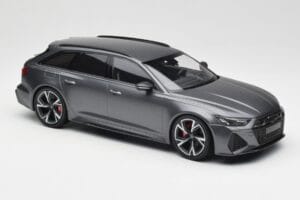 Audi RS6 C8 Avant Matt Grey Minichamps 1:18 155018015 Kov – obrázok 4 z 6