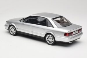 Audi S4 C4 4.2 V8 Crystal Silver Otto 1:18 OT464 Živica – obrázok 5 z 6