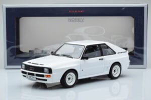 Audi Sport Quattro Biely Norev 1:18 188313 Kov – obrázok 6 z 6