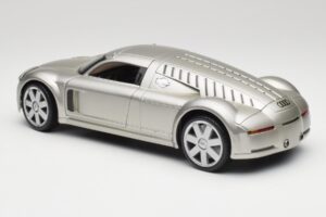 Audi Rosemeyer Strieborný Maisto 1:18 31625 Kov – obrázok 7 z 8