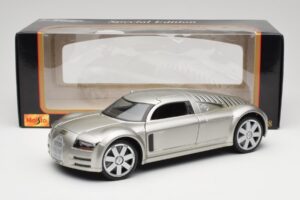 Audi Rosemeyer Strieborný Maisto 1:18 31625 Kov – obrázok 8 z 8