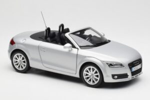 Audi TT 8J Roadster Svetlo Strieborný Minichamps 1:18 5010500515 Kov – obrázok 6 z 8