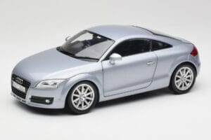 Audi TT 8N RHD Lake Strieborná Metalíza Minichamps 1:18 150015020 Kov