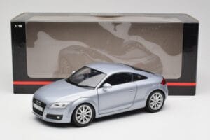 Audi TT 8N RHD Lake Strieborná Metalíza Minichamps 1:18 150015020 Kov – obrázok 8 z 8