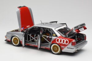 Audi V8 D11 #2 Team Dekra F. Jelinski DTM 1992 Minichamps 1:18 100921002-O Kov – obrázok 5 z 8