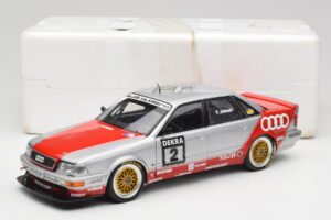Audi V8 D11 #2 Team Dekra F. Jelinski DTM 1992 Minichamps 1:18 100921002-O Kov – obrázok 8 z 8