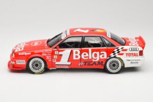 Audi V8 Evolution #1 Team Dubois P-A. Thibaut Belgian Procar 1993 Minichamps 1:18 100931001 Kov – obrázok 4 z 8