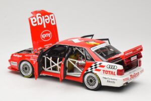 Audi V8 Evolution #1 Team Dubois P-A. Thibaut Belgian Procar 1993 Minichamps 1:18 100931001 Kov – obrázok 5 z 8
